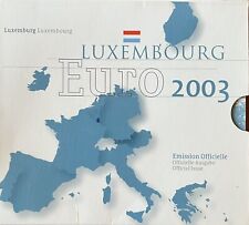 Coffret Euro Luxembourg BU 2003 - Euro Coin Set - 8 Pièces