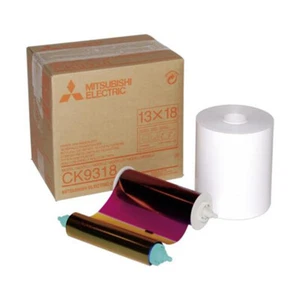 Mitsubishi Electric CK9318 Papier + Ruban pour 350 Tirages 13x18 - Photo 1/1
