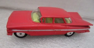 Corgi Toys #220 Chevrolet Impala 1959 / 1960 Salmon Pink 1:46 4" - Picture 1 of 6