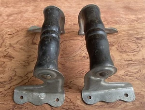 Old wood,tin  handles#A35 - Picture 1 of 5