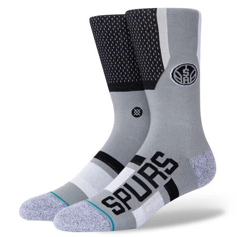 stance san antonio spurs socks S 3-5.5 NWT $20 SA Spurs Cover