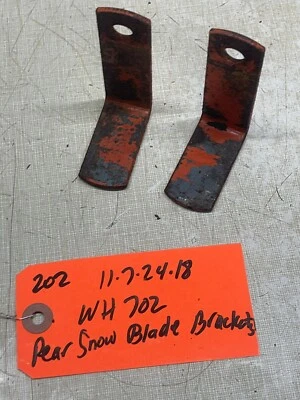 1962 Wheel Horse 702 Tractor Rear Snow Plow/Push Blade Mounting Brackets - Image 1 of 3