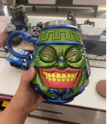 Yu-gi-oh Gk Yugioh Pot Of Greed Cup Figure Stainless Cup Toys Collection Props