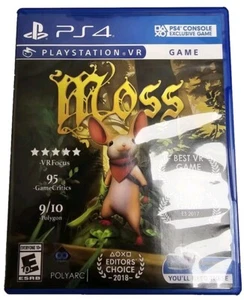 Moss PSVR Sony PS4 CIB (Playstation, 2018) GETESTET & FUNKTIONIERT KOMPLETT - Bild 1 von 4