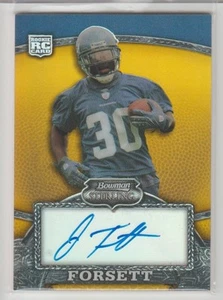 Justin Forsett 2008 Bowman Sterling REFRACTOR Rookie Autograph RC AUTO #/400 - Picture 1 of 1