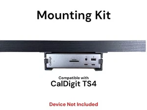 Desk Mount Kit for CalDigit Thunderbolt Station 4 TS4 - Mounting Brackets - Picture 1 of 9