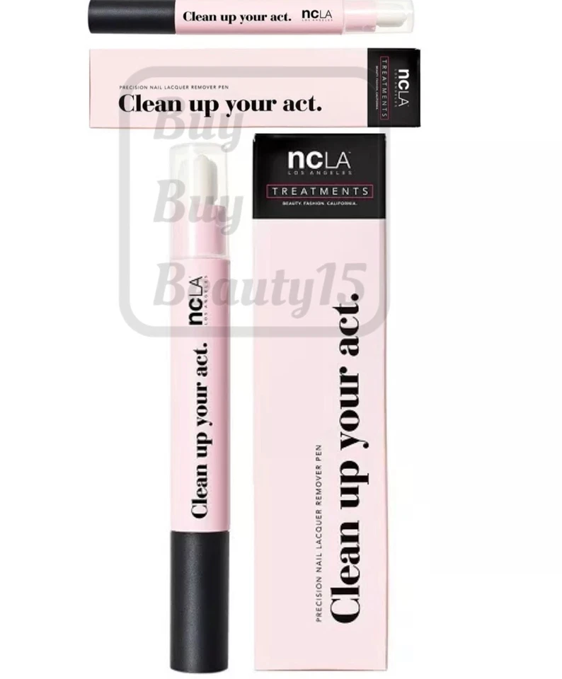 Pluma removedora de esmalte de uñas NCLA Precision - Limpia tu acto tamaño completo caja nueva Foto 1 de 1