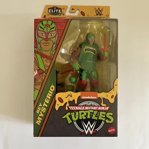 Rey Mysterio as Rafael Mattel WWE X TMNT ELITE COLLECTION Action Figure - Picture 1 of 4