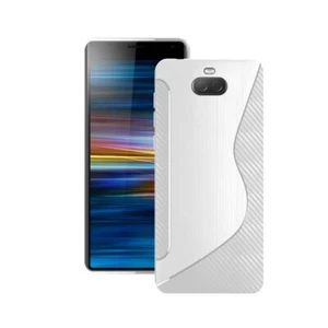 For Sony Xperia 10 Plus Phone Case S-Line Silicone Gel Rugged Skin Cover - Zdjęcie 1 z 6