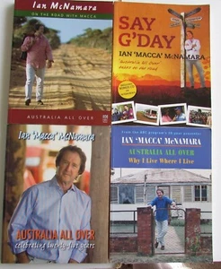 4 Ian 'Macca' McNamara Books - Why I Live Where I Live, Say G'Day, Australia All - Picture 1 of 10