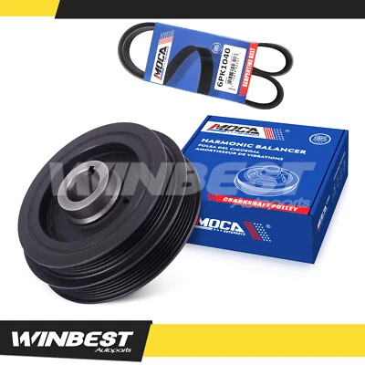 Cinto Harmonic Balancer Serpentine para Toyota Sienna Camry Solara Lexus RX EX - Imagem 1 de 4