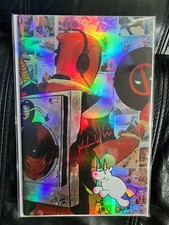 Deadpool Hip Hop Collage Compendium Foil Kyle Willis Ltd to 30 Signed & Remarked