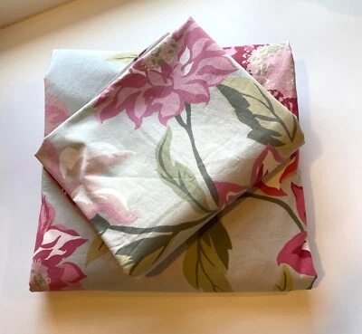 Pottery Barn Johanna Floral Duvet Cover 88 x 66 + 2 Standard Shams Cotton Israel - Image 1 of 4