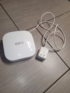 Eero Pro 6E Tri-Band Mesh Wi-Fi Router S010001 with OEM Power Cable Cord used - Picture 1 of 4