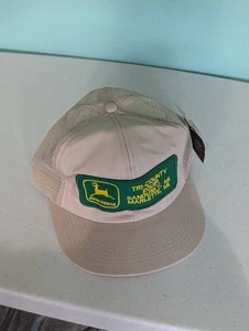 Vintage John Deere Händler Tri-County Equip Sandusky Mi Marlette Mi Snapback Mütze - Bild 1 von 17