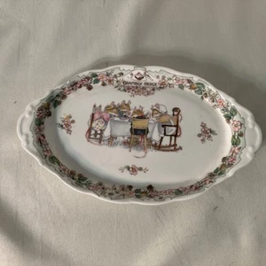 Mini théière/plateau vintage 1990 Royal Doulton Brambly Hedge Tea Service - Photo 1/7