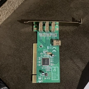 Syba SY-VIA-4FC Firewire IEEE 1394a 4 Port PCI Card - Picture 1 of 4