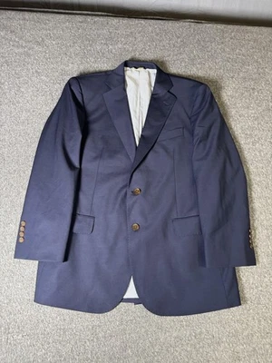 Blazer Abrigo Deportivo Brooks Brothers Para Hombre 42 Azul Marino Explorer Madison Calce Dos Botones Foto 1 de 4