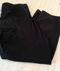 Blauer Dark Navy Side-Pocket Pants Size 42 Regular inseam 30 Fire EMS Tactical - Picture 1 of 9