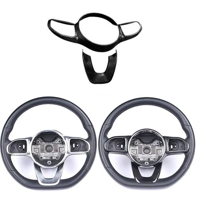 Borde de volante de fibra de carbono para BENZ W118 CLA-Class CLA200 CLA260 A180 Foto 1 de 4