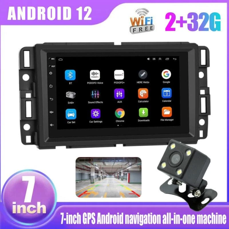 Auto Android 13.0 2GB+32GB CarPlay Autoradio GPS Für Chevrolet Buick GMC Hummer - Bild 1 von 1