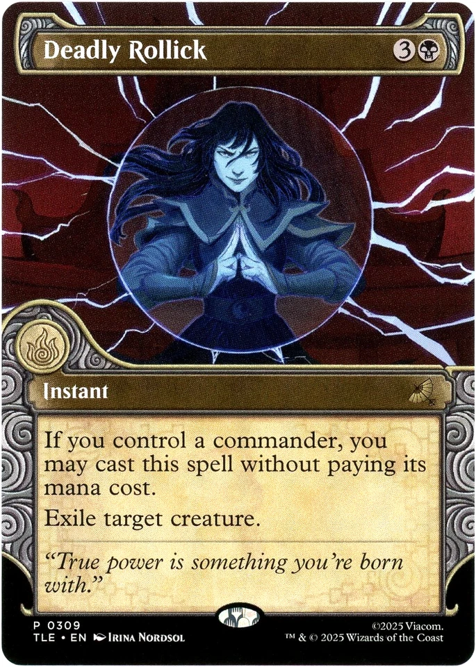 Deadly Rollick Showcase 0309 Promo Avatar: The Last Airbender TLE Eternal-Legal - Image 1 of 1