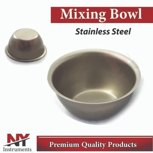 Dental Amalgam Rührschüssel Becher flach Kunststoff Labor Instrumente NEU BEADEN® - Bild 1 von 3