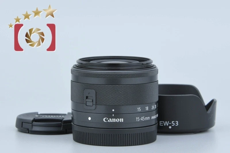 Preços baixos em Canon Ef-m 15-45mm lentes de câmera | eBay