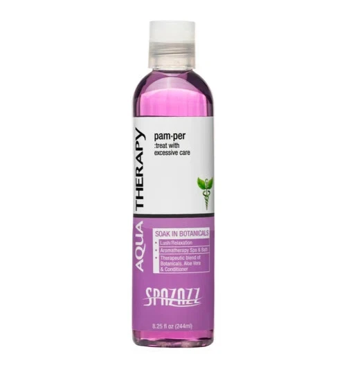 SPAZAZZ Aqua Therapy Elixer - Exuberante / Relajación - Mimo - 8,25 fl. oz. (244ml) Foto 1 de 1