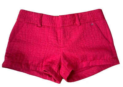 Pantalones Cortos Calvin Klein Rosa Fucsia Nuevo con Etiquetas Talla 0 Ventas al por menor $59.  ¡¡Precioso!!! Foto 1 de 4
