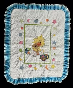 Suzy's Zoo Witzy Duck Kreuzstich Quilt Babydecke Handarbeit Sitzborte - Bild 1 von 5