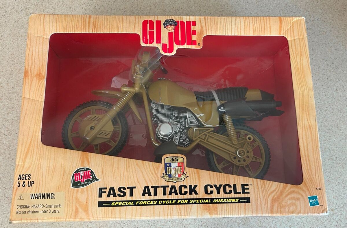 G.I. Joe Military & Adventure 1:6 Motorbike Action Figures