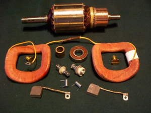Kit de campo de armadura generador Delco 6 voltios John Deere 1100027 70 80 720 820 830 - Imagen 1 de 3