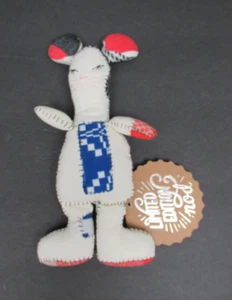 The Land Of Nod Ace & Jig Mouse Plush NEW 9” - Picture 1 of 3