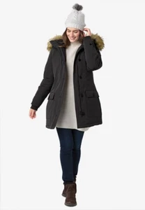 WOMAN WITHIN ARCTIC PARKA, SIZE 1X, 22/24, (ID#8060600-C1) - Picture 1 of 1
