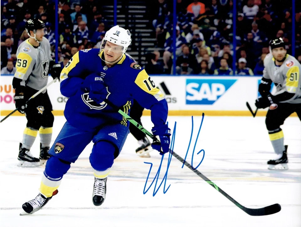 Фотография Александра Баркова с автографом 8x10 Матч всех звезд НХЛ Florida Panthers - Изображение 1 из 1