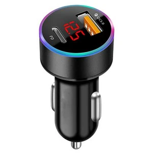 Car Charger for iphone 12 Pro Max 11 XR XS Fast Charge PD 18W C Type USB B8S2 - Bild 1 von 14