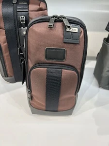 NEW Tumi Fremont FIFE 11.75” Slim Sling Bag Backpack - COPPER w/ GRAY accents ❗️ - Picture 1 of 5