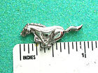  MUSTANG horse logo - hat pin , lapel pin , tie tac GIFT BOXED silver eg