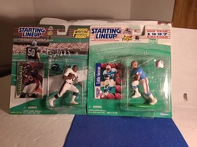 ¡¡Eddie George Houston 1997 y Terrell Davis NFL alineación inicial!!! Foto 1 de 4