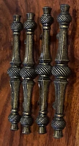 "Vintage Bronze 1970 JB Schrank Tür Schublade zieht Griffe Hardware J9-35 3"" - Bild 1 von 6