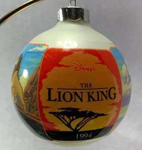 Disney Store Lion King 1994 Bulb Ball Christmas Ornament - Picture 1 of 4