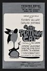Kenneth Williams "PLATINUM CAT" Caroline Mortimer / Rare 1965 FLOP Tryout Flyer