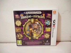 Professeur Layton et le Masque des Miracles Nintendo 3DS PAL FRA - Imagen 1 de 5