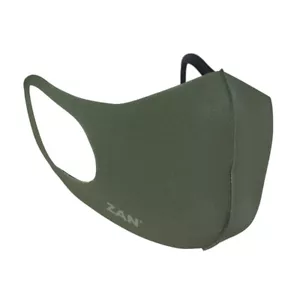 Zan Headgear FMLW200 wiederverwendbare leichte Neopren olivgrüne Gesichtsmaske 2er-Pack - Bild 1 von 1