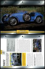 Bugatti Type 51 - 1931 - Racing - Atlas Dream Cars Fact File Card