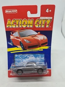 REALTOY Action City Grey Porsche Boxster New Vintage RARE 1999 1:64 Diecast Car  - Picture 1 of 9
