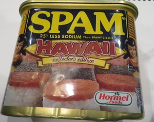 De colección Raro Coleccionistas Edición 2003 HAWAII Hormel Lata SPAM 25% Menos Sodio 12 OZ - Imagen 1 de 11