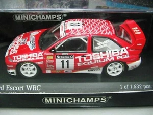 WOW EXTREMELY RARE Ford Escort RS Cosworth Vatanen RAC 1997 WRC 1:43 Minichamps - Picture 1 of 3