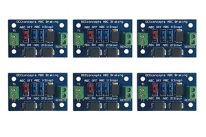 DCD-ABC.6 DCC Concepts Pack of 6 ABC slow or stop modules Zen Black Compatible - Picture 1 of 1